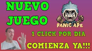 🤑NUEVO JUEGO🤑 🚀 GANANCIAS DEL 1 DIARIO🚀 PANIC APE [upl. by Ennasus]