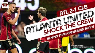 Atlanta United vs Columbus Crew recap plus Caleb Wiley to Chelsea complete [upl. by Yreme]