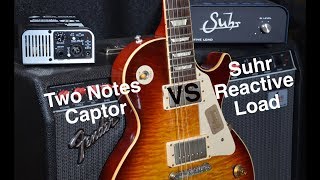 Torpedo Captor vs Suhr Reactive Load [upl. by Hinda]