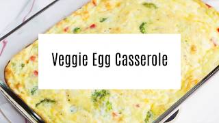 Veggie Egg Casserole [upl. by Krakow372]