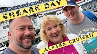 Embark Day  Norwegian Bliss  Alaskan Cruise  June 2024 [upl. by Ruscher]