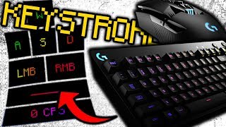 HOW TO GET KEYSTROKES FOR MCPE  TEMPLATES UPDATED 2020 [upl. by Polloch463]