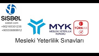 Mesleki Yeterlilik Kurumu MYK Ulusal Yeterlilik Performans Sınavı Nasıl Yapılır SİSBEL [upl. by Arres547]