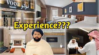 VOCO HOTEL MAKKAH EXPERIENCE  Voco Hotel Makkah  5 Star ⭐ Hotel in Makkah  Voco Shuttle Service [upl. by Mehetabel181]