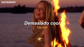 Camp Rock  Too Cool Español  Lyrics [upl. by Omrellig378]