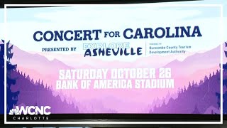 Concert for Carolina offers musical reprieve relief for Helene recovery [upl. by Nonnaer]