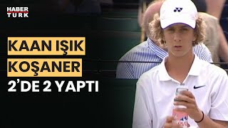 Milli tenisçi  Wimbledonda ikinci maçını da kazandı [upl. by Airot15]