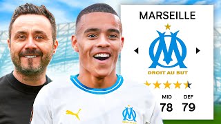 Olympique Marseille Realistic Rebuild With Mason Greenwood in FC24 Career Mode 🏆 [upl. by Tihw103]