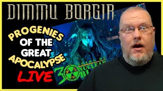 Dimmu Borgir  Progenies of the Great Apocalypse LIVE  FORCES OF THE NORTHERN NIGHT REACTION [upl. by Enelrihs]