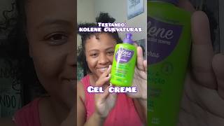 Gel creme Kolene CURVATURAS resenha gelcreme kolene kolenecurvaturas cabelocacheado [upl. by Norvun]