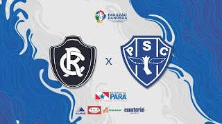 PAYSANDU X REMO AO VIVO  SÉRIE C 2023 AO VIVO [upl. by Emlen]