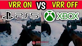 VRR Comparison  VRR ON vs OFF [upl. by Carlick]