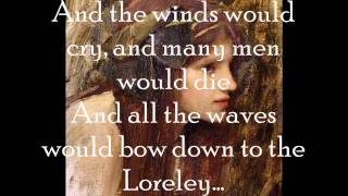 Blackmores Night  Loreley Lyrics [upl. by Snowber85]