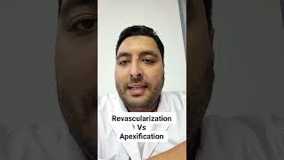 الفرق بين Apexification و Revascularization [upl. by Frayda]