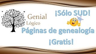 Páginas de Genealogía gratis para SUD [upl. by Itida108]