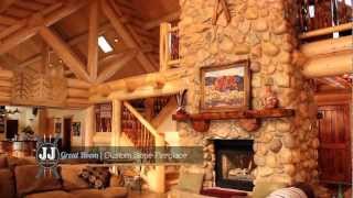 Snowbasin Luxury Log Home [upl. by Nobile603]