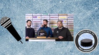 Pressekonferenz I Oberliga Playoffs 2024 Achtelfinale Spiel 2 Herner EV Miners  Blue Devils Weiden [upl. by Kifar]