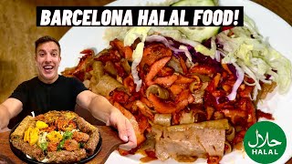 BARCELONA Spain  HALAL Food Guide [upl. by Eronaele645]