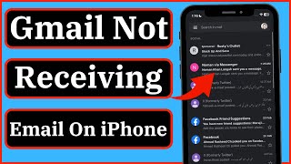 How to fix gmail not receiving email on iPhone 2024 Fix Gmail not receiving email storage full 2024 [upl. by Utimer430]