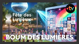 Fête des Lumières 2024  Trophée Engagé  BOUM DE LUMIÈRES [upl. by Arral]