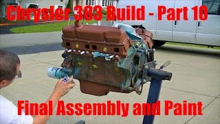 Joe’s Garage 383 Engine Rebuild Part 10 –Final Assembly and Paint [upl. by Limaj700]