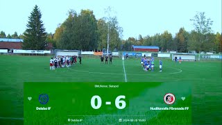 Delsbo IF vs Hudiksvalls FF  DM Final    Hemma [upl. by Ateekal]