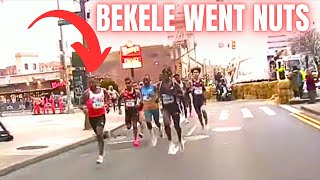 Kenenisa Bekele NYC Half Marathon 2024 Race Highlights [upl. by Nimocks971]