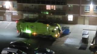 GFL Toronto Picking Up Two Garbage in The Opposite Building Apartment 2350 it Came 717AM [upl. by Ahsirk985]