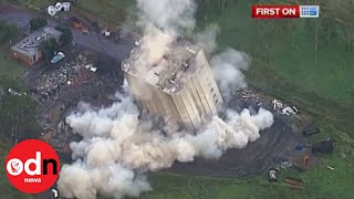 A giant building implosion in Australia goes wrong [upl. by Dotson]