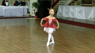 Anastasia 6 years Khachaturian  Variation from Chipollino Ballet [upl. by Isman]