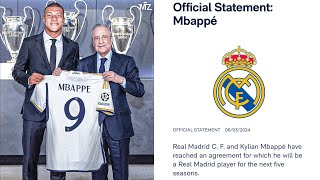 🚨 OFFICIEL KYLIAN MBAPPÉ SIGNE AVEC LE REAL MADRID 🔥  MBAPPÉ FAIT CRASHER LE SITE OFFICIEL 😂 [upl. by Shimberg]