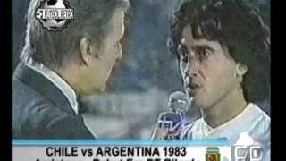 Chile 2 vs Argentina 2 Amistoso Debut Era Bilardo 12051983 Gareca Alonso Trossero Ruggeri [upl. by Kristoforo393]