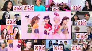 BLACKPINK X Selena Gomez  Ice Cream DANCE PERFORMANCE VIDEO in ZEPETO Reaction Mashup [upl. by Anse]