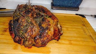 LEG OF LAMB Quick and easy way to roast [upl. by Anelrihs188]