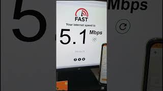 TPLink MR105 Sim Card 4G LTE modem speed test with UMobile [upl. by Araec]