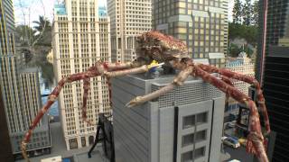 CRABZILLA INVADES MINILAND NEW YORK AT LEGOLAND CALIFORNIA RESORT [upl. by Annayhs191]