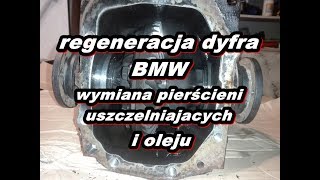 🆓regeneracja DYFERENCJAŁU BMW  wymiana oleju i pierscieni uszczelniajachych  CZYTAJ OPIS ❗ [upl. by Rehpotirhc272]