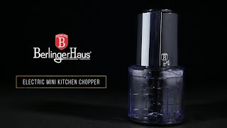 Berlinger Haus Black Silver Collection Mini Chopper Presentation BH9379 [upl. by Phebe]