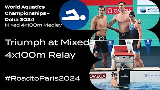 Who Will 🥇 Triumph in the 2nd ever Olympic Mixed 4x100m Medley Relay [upl. by Lehmann788]