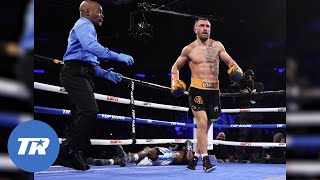 Vasiliy Lomachenko is Unstoppable Against Commey Knockdown Rd 7 Batters Him to Victory  HIGHLIGHTS [upl. by Loferski]