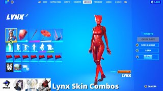 Lynx Skin Combos Fortnite Battle Royale [upl. by Noxid]