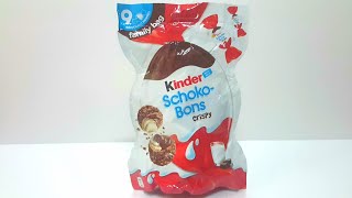 Kinder Schoko Bons Crispy  Crispy Kinder Joy [upl. by Ailuig]