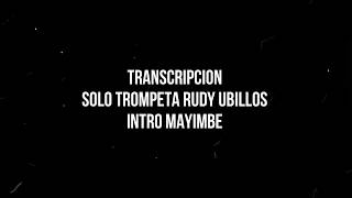 Partitura de Solo de trompeta MaYimBe transcripcion [upl. by Raffaello822]