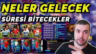 NELER GELECEK amp OYUNCULAR amp SÜRESİ BİTECEKLER amp ETKİNLİKLER amp KAMPANYALAR  eFootball 2024 Mobile [upl. by Idyak986]