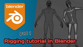 Rigging in Blender part 1  Blender rigging tutorials [upl. by Charisse456]