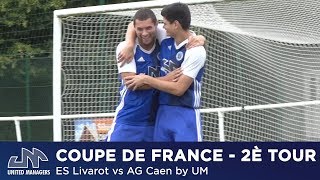 2è tour de Coupe de France  ES Livarot D1 vs AG Caen by UM R1 [upl. by Reel]