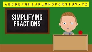 Simplifying Fractions Rap Typography Math [upl. by Emily]