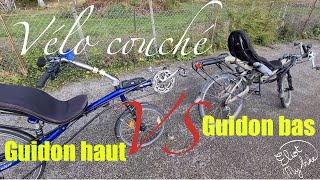 Guidon haut ou guidon bas pour un vélo couché   Eliotmybike [upl. by Aniloj256]