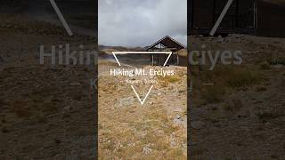 Hiking Mt Erciyes Kayseri Turkey 🇹🇷 [upl. by Button]