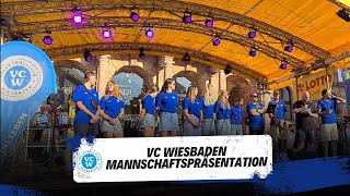 VC Wiesbaden  Mannschaftspräsentation Saison 2425  Rheingauer Weinwoche 24 [upl. by Lewie]